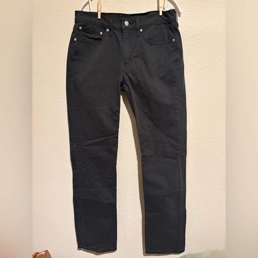 Levi's 514 Men's Dark Gray Straight Jeans W32 L34